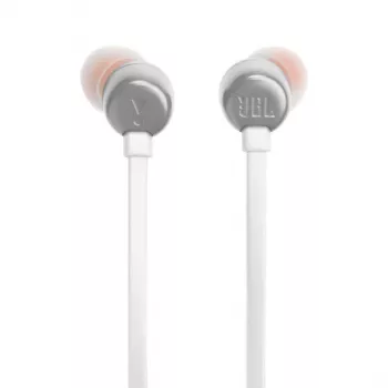 Headset JBL Tune 310C com fios in-ear para chamadas/música USB Type-C branco