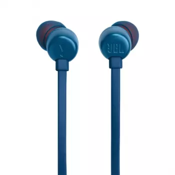Headset USB JBL Tune 310C com fios in-ear para chamadas/música USB Type-C azul