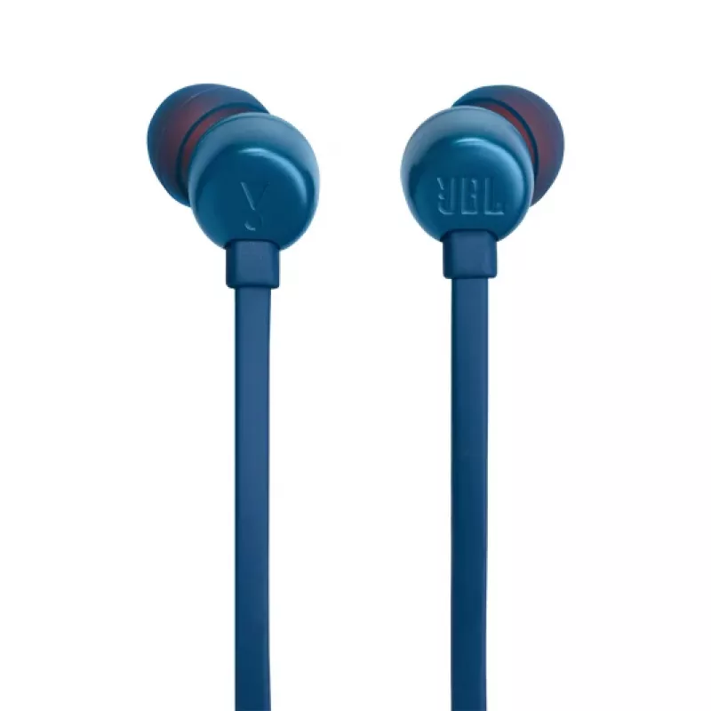 Headset USB JBL Tune 310C com fios in-ear para chamadas/música USB Type-C azul