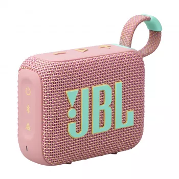 Altifalante portátil mono JBL Go 4 rosa 4,2 W