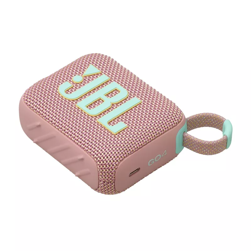 Altifalante portátil mono JBL Go 4 rosa 4,2 W