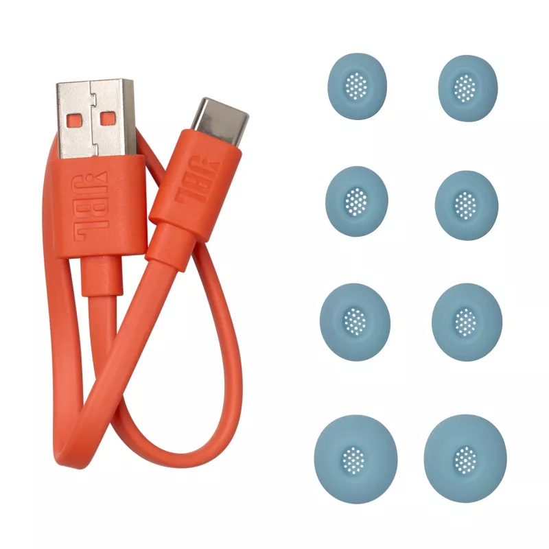 Headset JBL Live Beam 3 sem fios in-ear para chamadas/música/desporto/dia a dia Bluetooth azul