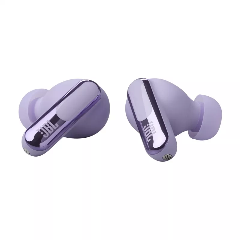 Headset JBL Live Beam 3 sem fios in-ear para chamadas/música/desporto/dia a dia Bluetooth lilás