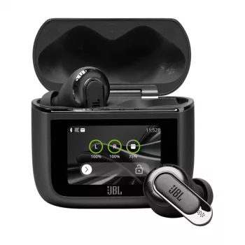 Headset JBL Tour Pro 3 sem fios in-ear para chamadas/música/desporto/dia a dia Bluetooth preto
