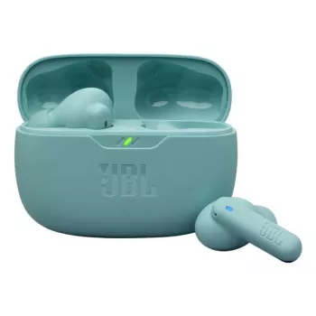 Headset JBL Wave Beam 2 sem fios in-ear para chamadas/música Bluetooth azul