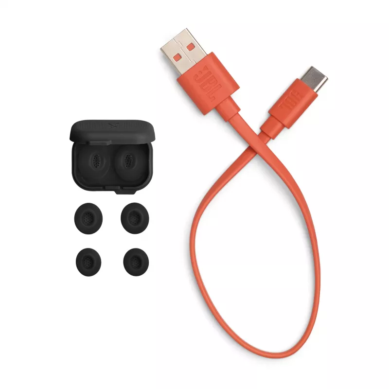 Headset JBL Tune Flex 2 Ghost Edition True Wireless Stereo (TWS) in-ear para chamadas/música Bluetooth preto