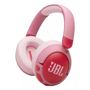 Headset JBL Junior 470NC sem fios com arco de cabeça para chamadas/música USB Type-C Bluetooth rosa