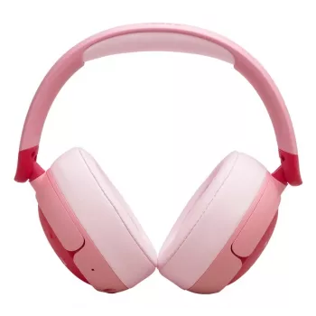 Headset JBL Junior 470NC sem fios com arco de cabeça para chamadas/música USB Type-C Bluetooth rosa