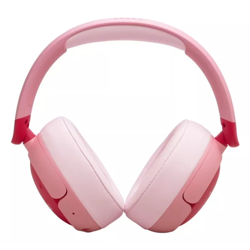 Headset JBL Junior 470NC sem fios com arco de cabeça para chamadas/música USB Type-C Bluetooth rosa