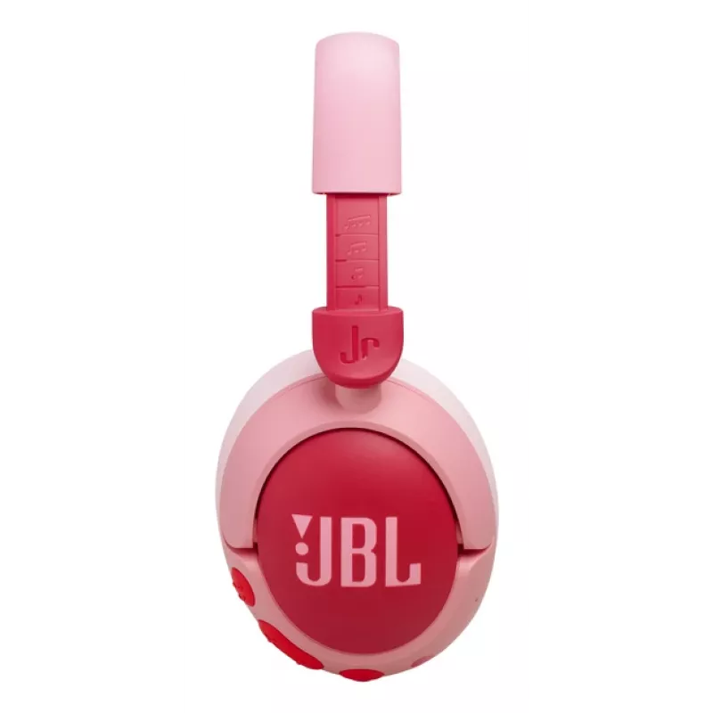 Headset JBL Junior 470NC sem fios com arco de cabeça para chamadas/música USB Type-C Bluetooth rosa