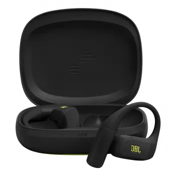 Headset JBL Endurance Zone sem fios open-ear para desporto Bluetooth preto, lime