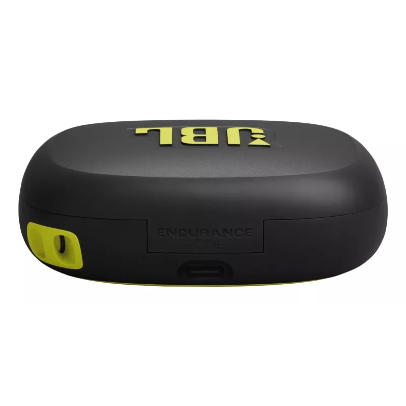 Headset JBL Endurance Zone sem fios open-ear para desporto Bluetooth preto, lime