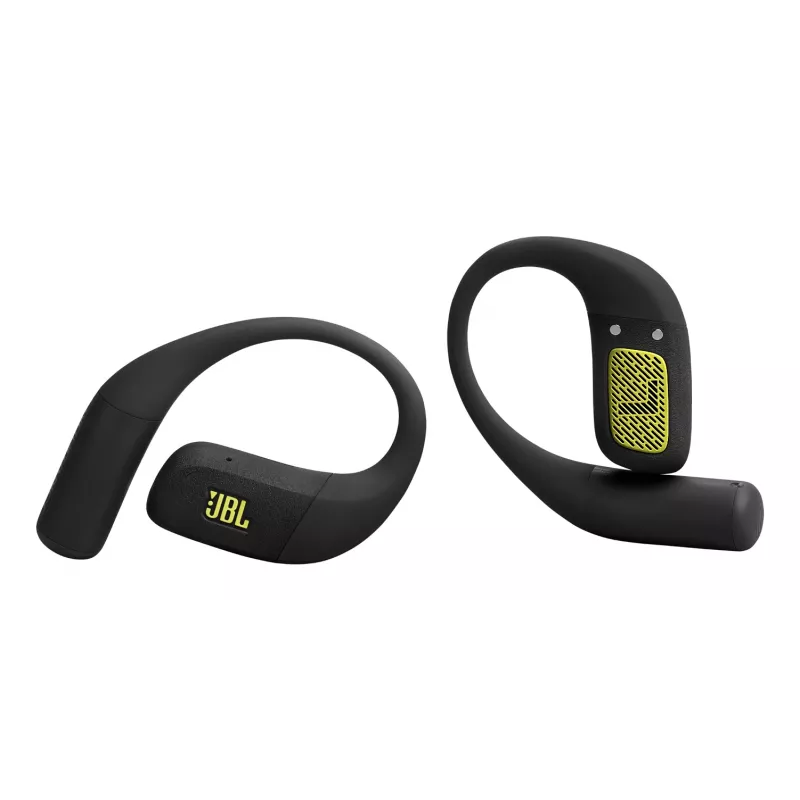 Headset JBL Endurance Zone sem fios open-ear para desporto Bluetooth preto, lime