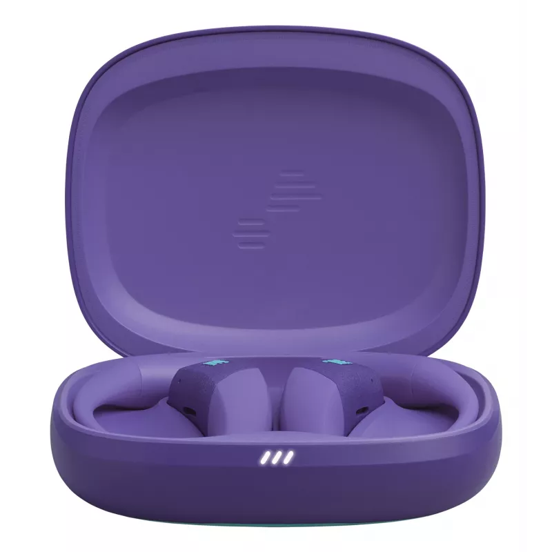 Headset JBL Endurance Zone sem fios open-ear para desporto Bluetooth – violeta, 20–20000 Hz, 89,6 g