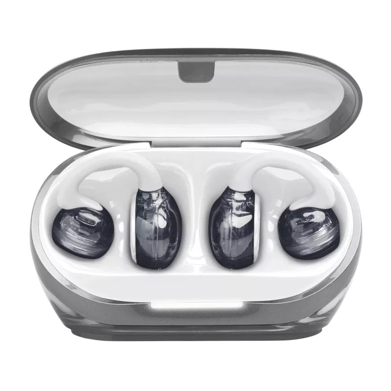 Headset JBL Soundgear Clips True Wireless Stereo (TWS) com gancho de orelha para chamadas/música Bluetooth branco