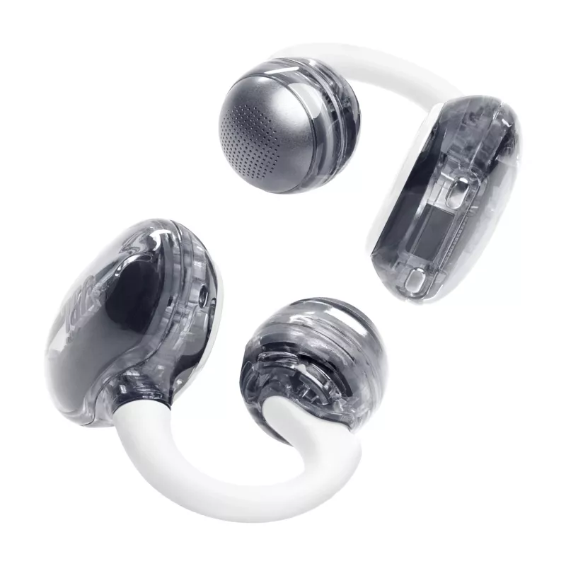 Headset JBL Soundgear Clips True Wireless Stereo (TWS) com gancho de orelha para chamadas/música Bluetooth branco