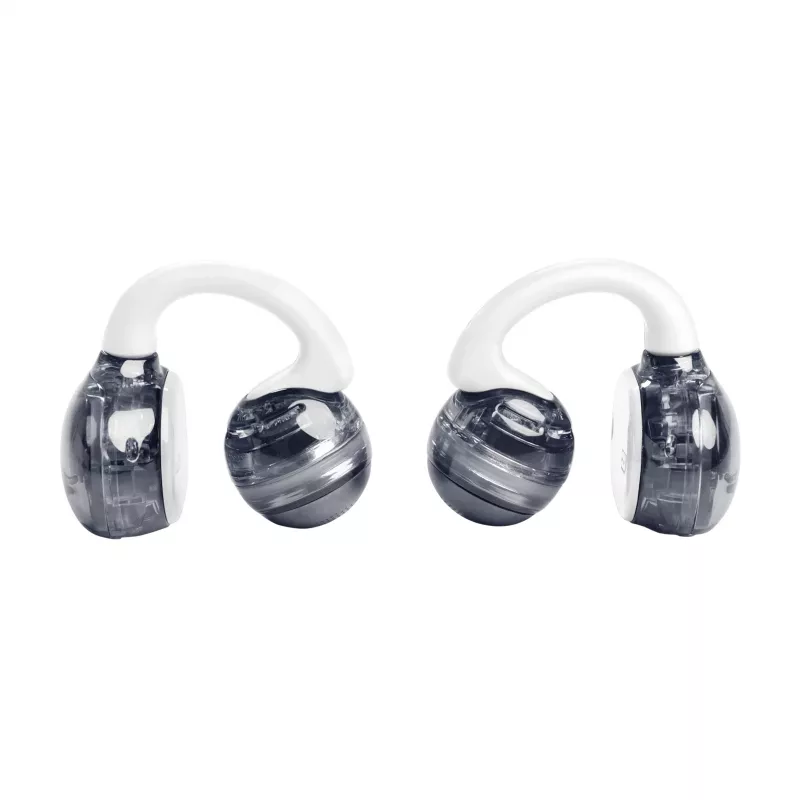 Headset JBL Soundgear Clips True Wireless Stereo (TWS) com gancho de orelha para chamadas/música Bluetooth branco