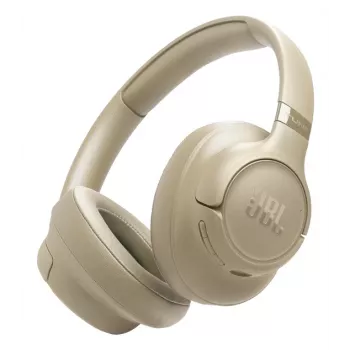 Headset JBL Tune 730BT sem fios Bluetooth supra-aural, 20–20000 Hz, 218,2 g, bege