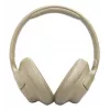 Headset JBL Tune 730BT sem fios Bluetooth supra-aural, 20–20000 Hz, 218,2 g, bege