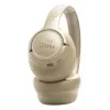 Headset JBL Tune 730BT sem fios Bluetooth supra-aural, 20–20000 Hz, 218,2 g, bege