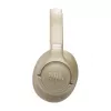 Headset JBL Tune 730BT sem fios Bluetooth supra-aural, 20–20000 Hz, 218,2 g, bege