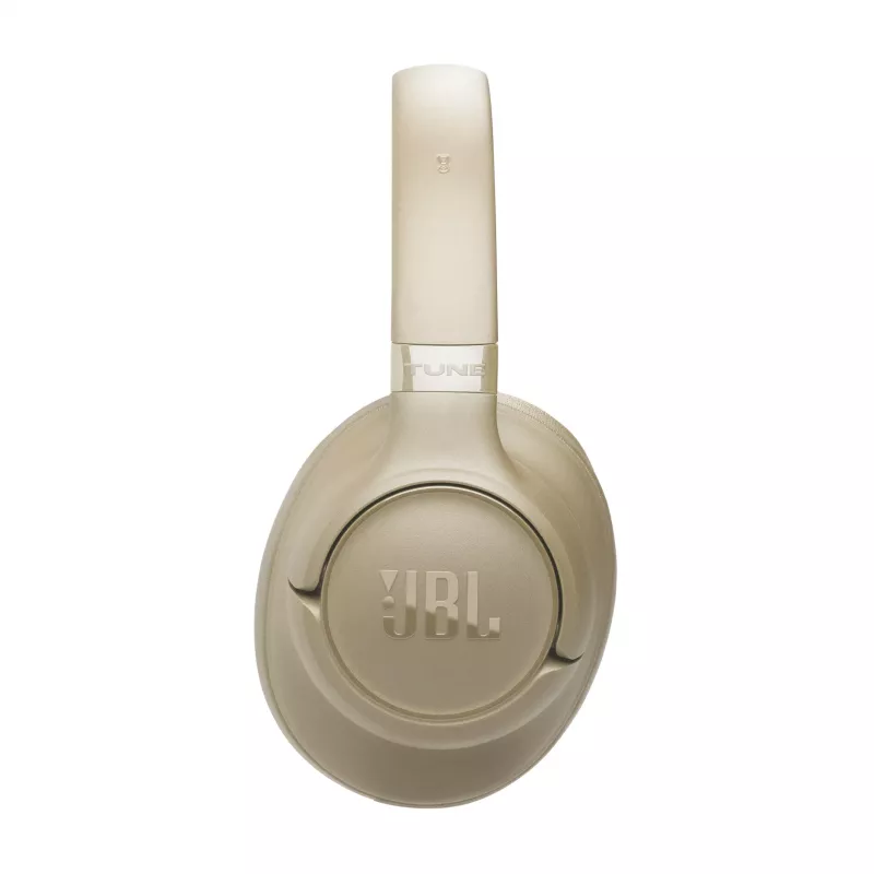 Headset JBL Tune 730BT sem fios Bluetooth supra-aural, 20–20000 Hz, 218,2 g, bege