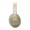 Headset JBL Tune 730BT sem fios Bluetooth supra-aural, 20–20000 Hz, 218,2 g, bege