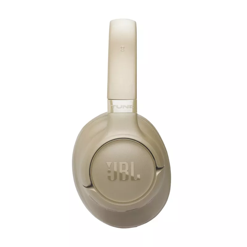Headset JBL Tune 730BT sem fios Bluetooth supra-aural, 20–20000 Hz, 218,2 g, bege