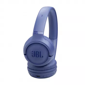 Headset JBL Tune 530BT sem fios com arco de cabeça para chamadas/música USB Type-C Bluetooth azul