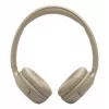 Headset JBL Tune 530BT sem fios com arco de cabeça para chamadas/música USB Type-C Bluetooth bege