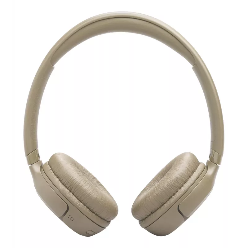 Headset JBL Tune 530BT sem fios com arco de cabeça para chamadas/música USB Type-C Bluetooth bege