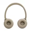Headset JBL Tune 530BT sem fios com arco de cabeça para chamadas/música USB Type-C Bluetooth bege