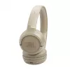 Headset JBL Tune 530BT sem fios com arco de cabeça para chamadas/música USB Type-C Bluetooth bege