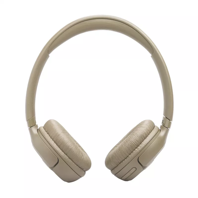 Headset JBL Tune 530BT sem fios com arco de cabeça para chamadas/música USB Type-C Bluetooth bege