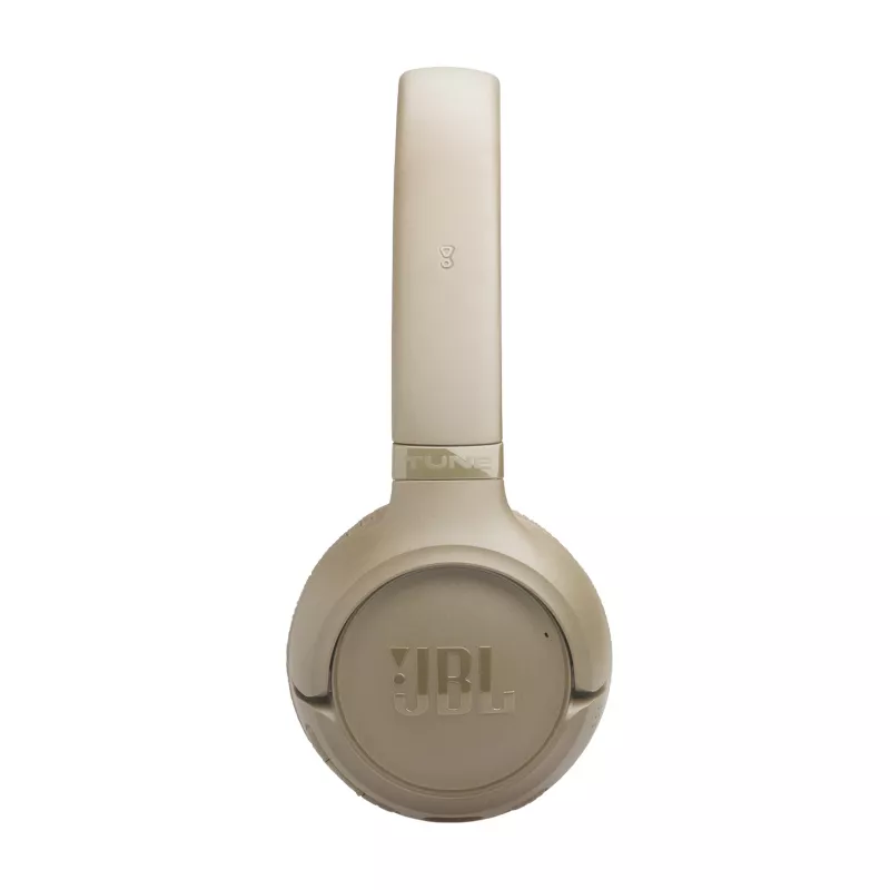Headset JBL Tune 530BT sem fios com arco de cabeça para chamadas/música USB Type-C Bluetooth bege