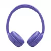 Headset JBL Tune 530BT sem fios Bluetooth over-ear com arco de cabeça, 20–20000 Hz, 151 g, lilás