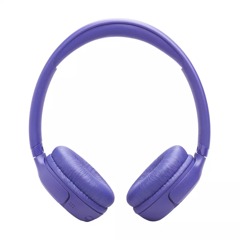 Headset JBL Tune 530BT sem fios Bluetooth over-ear com arco de cabeça, 20–20000 Hz, 151 g, lilás