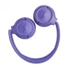 Headset JBL Tune 530BT sem fios Bluetooth over-ear com arco de cabeça, 20–20000 Hz, 151 g, lilás