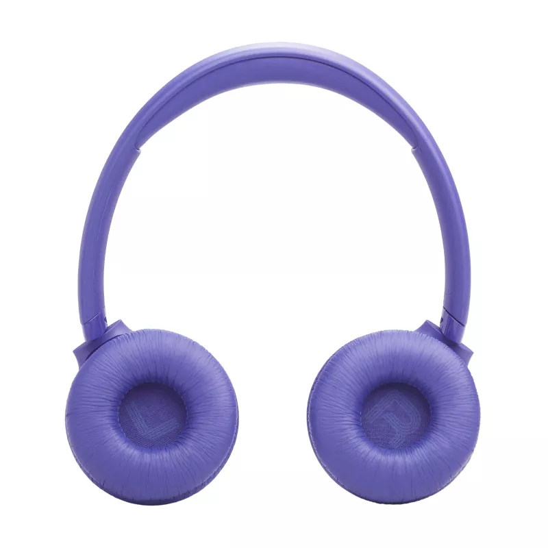Headset JBL Tune 530BT sem fios Bluetooth over-ear com arco de cabeça, 20–20000 Hz, 151 g, lilás
