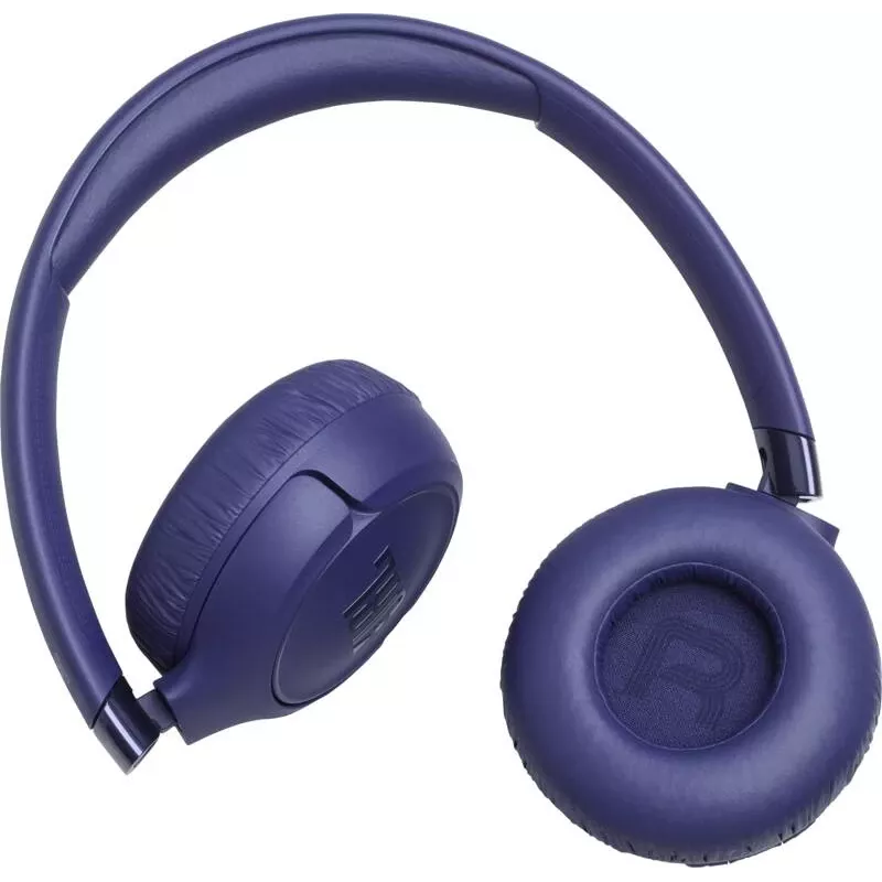 Headset JBL Tune 680NC com fios e sem fios com arco de cabeça para chamadas/música USB Type-C Bluetooth azul