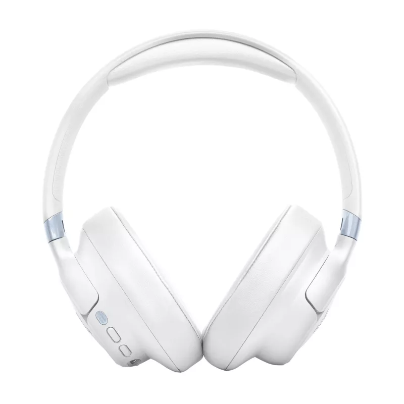 Headset JBL Tune 780NC com fios e sem fios com arco de cabeça para chamadas/música USB Type-C Bluetooth branco
