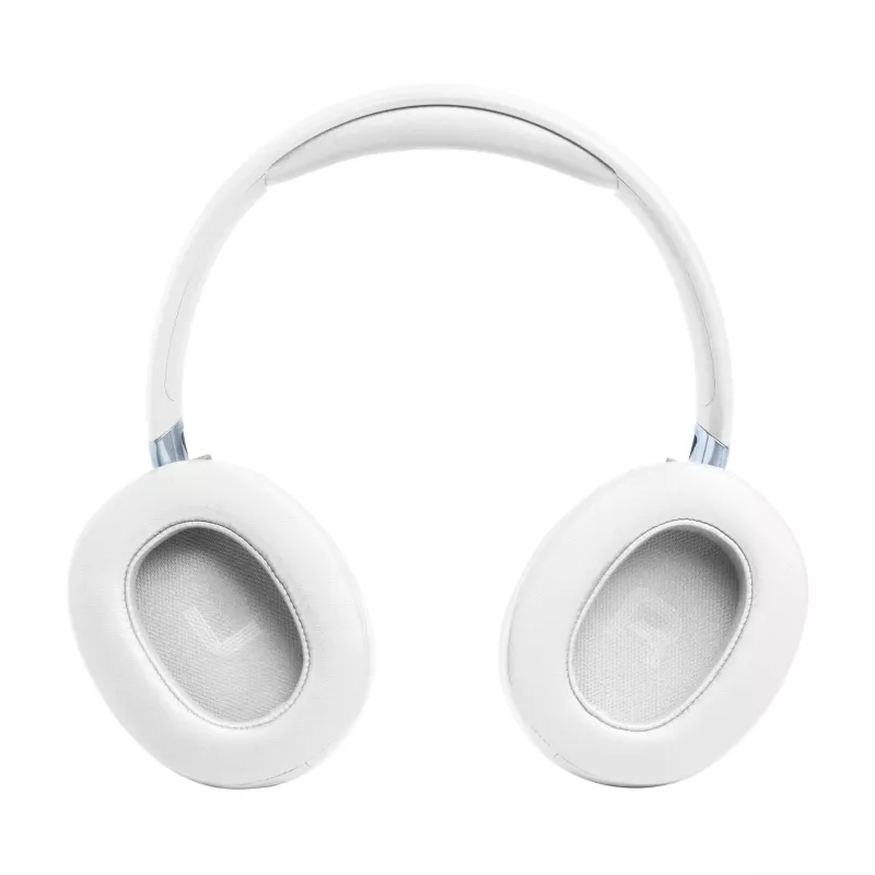 Headset JBL Tune 780NC com fios e sem fios com arco de cabeça para chamadas/música USB Type-C Bluetooth branco