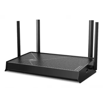 Router Wi-Fi de secretária TP-Link EB210 Pro – dual-band 2,4/5 GHz, Wi‑Fi 7 (802.11be), 2,5 Gigabit Ethernet, 5 portas LAN, USB, preto