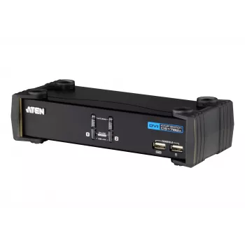 Comutador KVM ATEN CS1762A preto