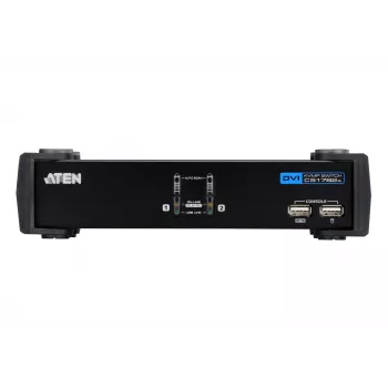 Comutador KVM ATEN CS1762A preto