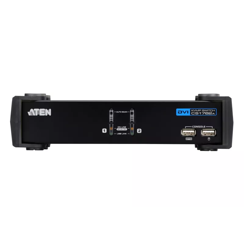 Comutador KVM ATEN CS1762A preto