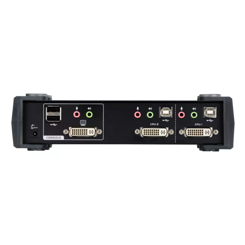 Comutador KVM ATEN CS1762A preto