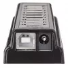 Hub USB Manhattan USB-A 10 portas, 480 Mbit/s, preto