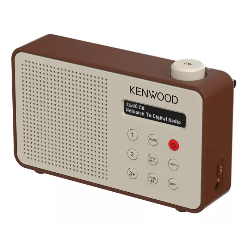Kenwood CRM25DABT rádio digital portátil moca