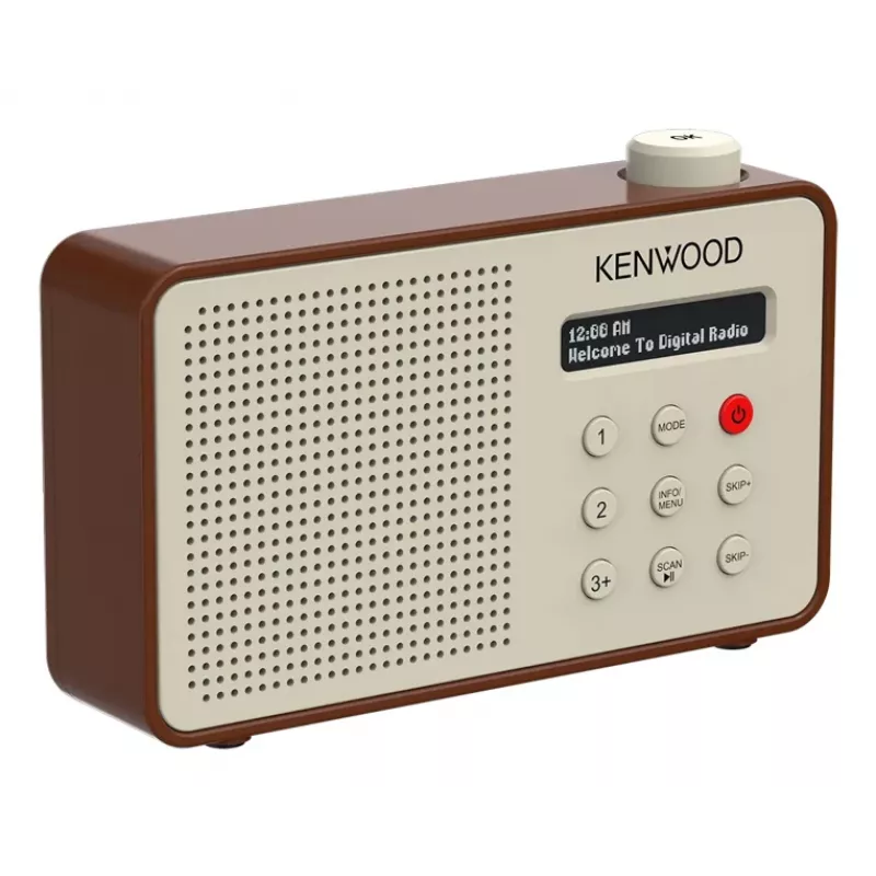Kenwood CRM25DABT rádio digital portátil moca